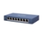 Imagine Switch 8 porturi Gigabit Hikvision DS-3E1508-EI, L2, Smart Managed, 8 × gigabit RJ45 porturi, switching capacity 16 Gbps, network topology management, alarm push, network health monitor, material metal, dimensiuni: 170 mm × 27.6 mm × 93.1 mm, greutate: 0.36 kg