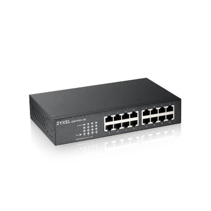 Imagine Switch ZYXEL GS1100-16, 16-port, 10/100/1000 Mbps