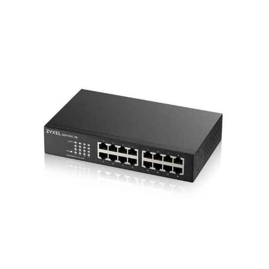 Imagine Switch ZYXEL GS1100-16, 16-port, 10/100/1000 Mbps