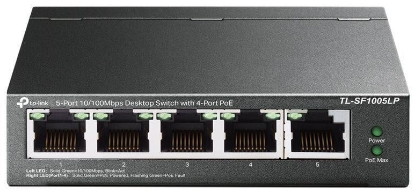 Imagine Switch TP-LINK TL-SF1005LP, 5 Port, 10/100 Mbps