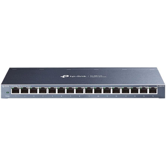 Imagine Switch TP-Link TL-SG116E, 16 port, 10/100/1000 Mbps