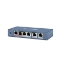 Imagine Switch Hikvision DS-3E0106HP-E, 4-port, HiPoE