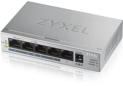 Imagine Switch Zyxel GS1005-HP, 5 Port, 10/100/1000 Mbps