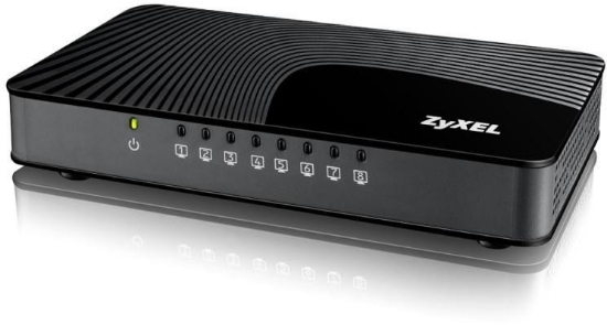 Imagine Switch Zyxel GS-108S v2, 8 port, 10/100/1000 Mbps