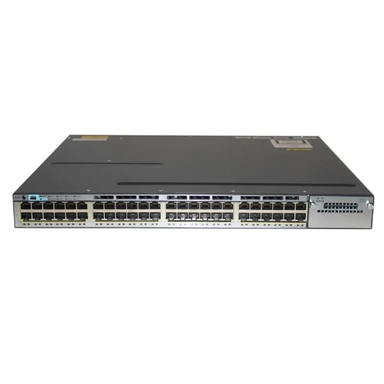 Imagine Switch Cisco Catalyst 3750X-48PF, Layer 2, 48 x RJ45 10/100/1000 PoE 800W,  2 x Stacking ports
