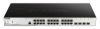 Imagine D-Link Switch DGS-1210-28P/ME, 24 porturi Gigabit PoE Base-T, 4 porturi SFP1000Mbps, Capacity 56Gbps, 19" Rackmount, WebSmart, 2*fan