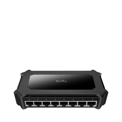 Imagine CUDY 8-Port Gigabit Desktop Switch, 8 10/100/1000M RJ45 Ports, IGMP Snooping, Loop Detection/Prevention, 802.1p/DSCP QoS, Desktop Plastic Case, Power Saving, Plug & Play, Wall-Mount