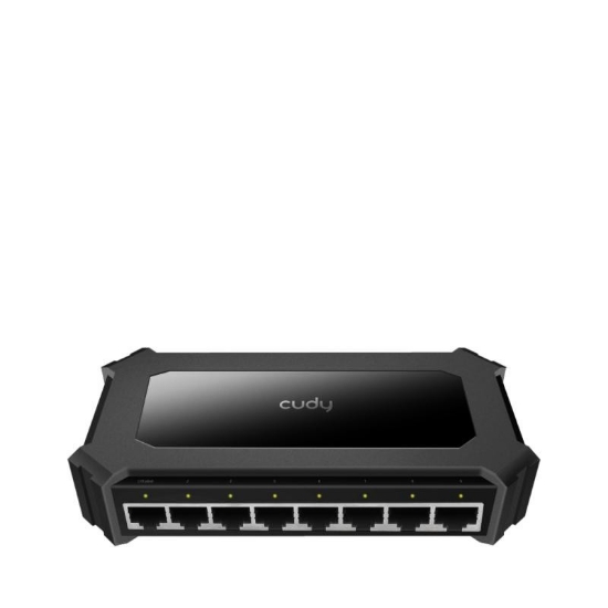 Imagine CUDY 8-Port Gigabit Desktop Switch, 8 10/100/1000M RJ45 Ports, IGMP Snooping, Loop Detection/Prevention, 802.1p/DSCP QoS, Desktop Plastic Case, Power Saving, Plug & Play, Wall-Mount