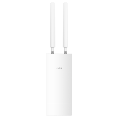 Imagine CUDY Outdoor 4G LTE AC1200 WiFi Router, Cat.4, 300Mbps +  867Mbps Wi-Fi, build-in 4G LTE modem, lightning protection, IP65 Waterproof, 10/100M RJ45, 2 x Detachable 4G Antennas, 24V passive PoE adapter included, Cudy Mesh Support, Zerotier/Wireguard/OpenVPN/IPSec/L2TP/PPTP VPN, DNS over
