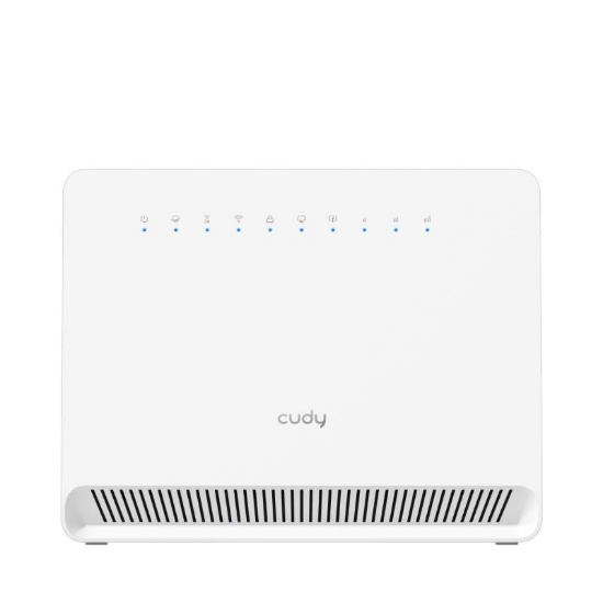 Imagine CUDY AC1200 Wi-Fi 4G LTE Cat.4 Router, AC1200 Wi-Fi,  build-in 4G LTE modem, 4 10/100M RJ45 Ports,  Nano SIM Slot, 300Mbps at 2.4GHz + 867Mbps at 5GHz, Internal antennas,  PPTP/L2TP/OpenVPN/WireGuard VPN, DNS over Cloudflare/Google/Quad9, DDNS, SMS, Band locking, TR069/TR098/TR111/TR181, Cudy Mesh