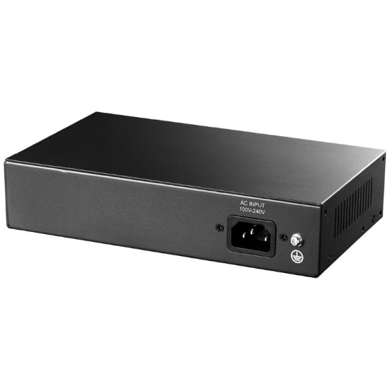 Imagine CUDY 6-Port 10/100M PoE Switch with 4 POE Ports Unmanaged Desktop Switch, support 4-port IEEE 802.3at PoE+ Injector (Port-1 to Port-4), Supports PoE power up to 30W for each PoE port, CCTV Mode (Transmit distance up to 250m at 10Mbps),  Fanless, ±4KV Surge Protection, Steel case, Watchdog, 60W