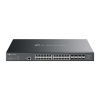 Imagine Omada 32-Port 10GE L2+ Managed Switch with 24-Port PoE++ PORT: 24× 10G RJ45 PoE++ Ports, 8× 10G SFP+ Slots, RJ45/USB Type C Console Port SPEC: 802.3bt/at/af (up to 90W/port), 770 W PoE Power, 1U 19-inch Rack- mountable Steel Case FEATURE: Integration with Omada SDN Controller, Static Routing, DHCP