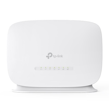 Imagine TP-LINK N300 3G/4G Wireless Single-Band Router, 2.4Ghz, TL-MR105, IEEE 802.11b/g/n, moduri operare: 3G/4G, interfata: 1 x 10/100Mbps LAN Port, 1 x 10/100Mbps LAN/WAN Port, 1 x Nano SIM Card Slot, Rată de Semnal: 300 Mbps, Putere de Transmisie: < 20 dBm (2.4 GHz), 2 antene interne 3G/4G.