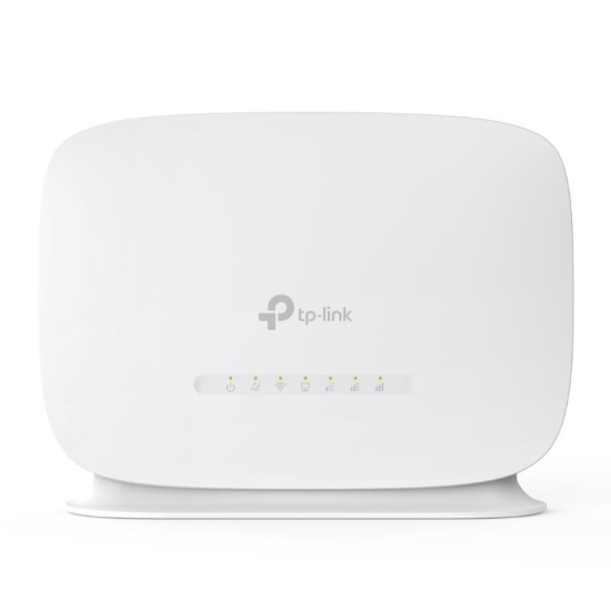 Imagine TP-LINK N300 3G/4G Wireless Single-Band Router, 2.4Ghz, TL-MR105, IEEE 802.11b/g/n, moduri operare: 3G/4G, interfata: 1 x 10/100Mbps LAN Port, 1 x 10/100Mbps LAN/WAN Port, 1 x Nano SIM Card Slot, Rată de Semnal: 300 Mbps, Putere de Transmisie: < 20 dBm (2.4 GHz), 2 antene interne 3G/4G.