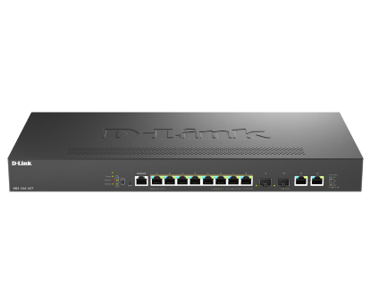 Imagine Switch D-Link DMS-1250-12TP , 8 porturi Gigabit, 2 porturi SFP+, Protocol 802.1D STP 802.1s MSTP 802.1w RSTP, rackabil