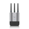 Imagine Ubiquiti UMR-Industrial. Router rețea celulară, Negru, Gri, Material carcasă: Aluminiu, Policarbonat (PC). Tip interfață Ethernet LAN: Gigabit Ethernet, Viteză transfer de date Ethernet LAN: 10,100,1000 Mbit/s. Standarde Wi-Fi: 802.11b, 802.11g, Wi-Fi 4 (802.11n), WLAN rate de transfer de date