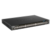 Imagine Switch D-Link DGS-1520-52MP, 48 porturi Gigabit, 2 porturi SFP+, Capacity 80Gbps, 16K MAC, 17" Rackmount, 1*fan