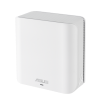 Imagine Asus Zen WIFI dual-band whole-home coverage, BD4 (W-1-PK), Network Standard: IEEE 802.11a, IEEE 802.11b, IEEE 802.11g, WiFi 4 (802.11n), WiFi 5 (802.11ac), WiFi 6 (802.11ax), WiFi 7 (802.11be) IPv4, IPv6, internal antenna x 4, Transmit/Receive: 2.4 GHz 2 x 2, 5 GHz 2 x 2, 5 Memory: 128 MB Flash, 512