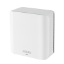 Imagine Asus Zen WIFI dual-band whole-home coverage, BD4 (W-1-PK), Network Standard: IEEE 802.11a, IEEE 802.11b, IEEE 802.11g, WiFi 4 (802.11n), WiFi 5 (802.11ac), WiFi 6 (802.11ax), WiFi 7 (802.11be) IPv4, IPv6, internal antenna x 4, Transmit/Receive: 2.4 GHz 2 x 2, 5 GHz 2 x 2, 5 Memory: 128 MB Flash, 512