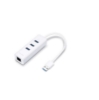 Imagine TP-Link USB 3.0 UE330 2 în 1- Adaptor Gigabit Ethernet & 3-Port Hub, UE330, 4 USB-A 3.0 Ports, 1 Gigabit Ethernet Port, 1 USB-A 3.0 Connector , RTL8153