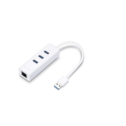 Imagine TP-Link USB 3.0 UE330 2 în 1- Adaptor Gigabit Ethernet & 3-Port Hub, UE330, 4 USB-A 3.0 Ports, 1 Gigabit Ethernet Port, 1 USB-A 3.0 Connector , RTL8153