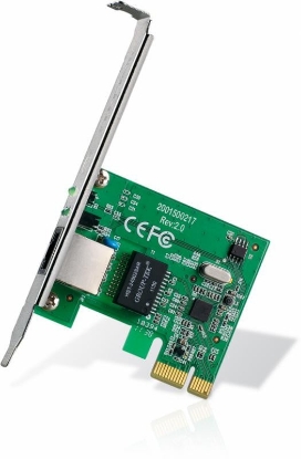 Imagine Placa de retea TP-Link, PCI-E,  32bit,  Gigabit, Realtek RTL8168B, Auto MDI/MDIX