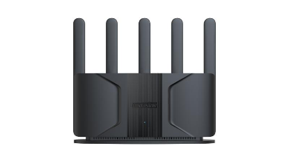 Imagine Router wireless Hikvision DS-3WR30X-V AX3000, 5 antene 2.4G: 4dBi; 5G: 5dBi, wireless standard: IEEE 802.11a/n/ac/ax @5GHz; IEEE 802.11b/g/n/ax @2.4GHz, interfata: 1 × 10/100/1000 Mbps Adaptive WAN Port 3 × 10/100/1000 Mbps Adaptive LAN Ports, dimensiuni: 245 mm x 214 mm x 50 mm, greutate: 0.400kg.