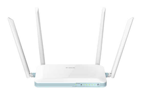 Imagine D-Link G403 EAGLE PRO AI N300 4G SMART Wi-Fi Router, Single Band, Wireless Speed: 300Mbps 2.4GHz, 1x  Fast Ethernet WAN 4x Fast Ethernet LAN, 4 fixed omni-directional antennas, AI Assistant, AI Parental Control, AI Wi-Fi Optimiser