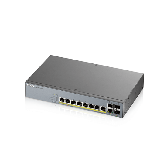 Imagine ZYXEL GS1350-12HP 12-PORT GBE POE SWITCH