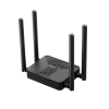 Imagine Router Dual-Band Wi-Fi 6 AX1500, viteza 300 Mbps at 2.4 GHz + 1201 Mbps la 5 GHz, 4× Fixed External Antennas, 2× Gigabit LAN Ports, 1× Gigabit WAN Port, 1024-QAM, OFDMA, MERCUSYS APP, Router/Access Point Mode, WPS/Reset Button, IPTV, IPv6, Smart Connect, Beamforming, MU-MIMO, Parental Controls