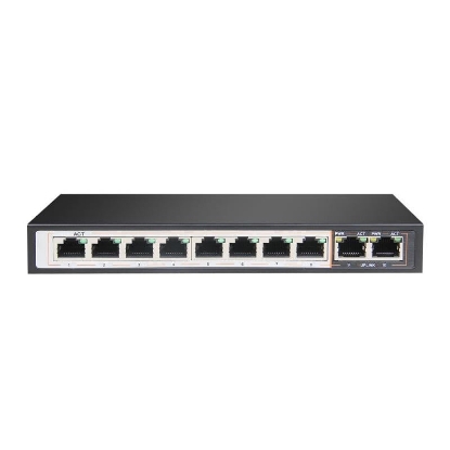 Imagine Extralink PERSES  PoE Switch   8x Gigabit PoE/PoE+ 2x RJ45 Uplink Gigabit 96W