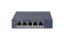 Imagine Switch PoE Hikvision DS-3E1505P-EI/M, 4 × Gigabit PoE port,1 × Gigabit RJ45 port, Total PoE Power Budget 45W, Support 802.1Q VLAN, capacitate: 10 Gbps, alimentare: 54VDC, 0.92A, dimensiuni: 121.1 mm × 27.6 mm × 83.1 mm, greutate: 0.26kg.