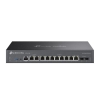 Imagine TP LINK Omada 5-Port 2.5G Multi-Gigabit Router, Standarde si Protocoale: IEEE 802.3, IEEE802.3u, IEEE802.3ab, IEEE802.3z, IEEE 802.3x, IEEE802.1q, Interfata: 2x 2.5G RJ45 2x Gigabit SFP 8x Gigabit RJ45 1x RJ45 Console Port 1x USB3.0 Port