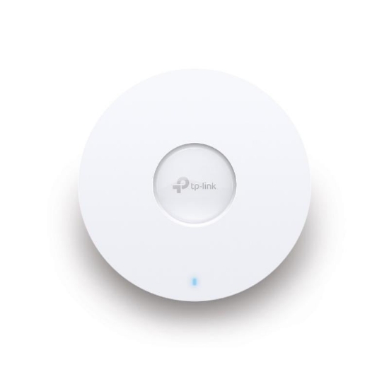 Imagine Omada  AX3000 Ceiling Mount Dual-Band Wi-Fi 6 Access Point PORT: 1×2.5G RJ45 Port SPEED:1148Mbps at  2.4 GHz + 4804 Mbps at 5 GHz FEATURE: 802.3at POE+ and 12V DC (Power Adapter is not included), 4 ×Internal Antennas, MU-MIMO, 160MHz Supported, Seamless Roaming, Band Steering, Beamforming, Load