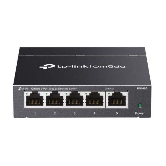 Imagine Omada 5-Port Gigabit Desktop Switch PORT: 5× Gigabit RJ45 Ports SPEC: Desktop Steel Case FEATURE: Plug and Play