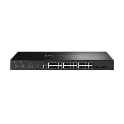 Imagine "JetStream™ 24-Port 2.5GBASE-T L2+ Managed Switch with 4 10GE SFP+ Slots PORT: 24× 2.5G RJ45 Ports, 4× 10G SFP+ Slots, RJ45/Micro-USB Console Port SPEC: 1U 19-inch Rack-mountable Steel Case FEATURE: Integration with JetStream™ SDN Controller, Static Routing, OAM, DDM, 802.1Q VLAN, QinQ