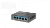 Imagine D-LINK DMS-105 UNMANAGED SWITCH 5 PORT, Interfata: 5 x 10/100Mbps/1G/2.5G, Auto MDI/MDIX, CAPACITATE SWITCH: 25gBPS, Packet Forwarding Rate:18.6 Mpps, Dimensiuni 100.5 x 82 x28mm, Greutate: 238.6 g.