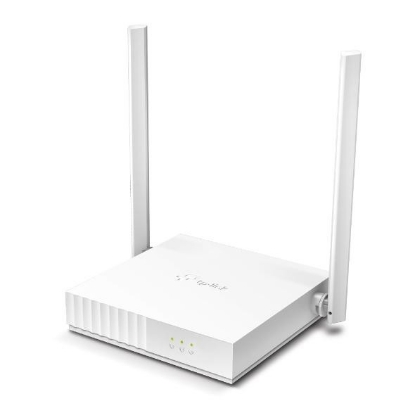 Imagine Router Wireless TP-Link N300Mbps, TL-WR820N V2; 2x 10/100Mbps LAN Ports, 1x 10/100Mbps WAN Port; 2x Fixed 5dBi Omni Directional Antennas; Standarde Wireless: Wi-Fi 4 IEEE 802.11n/b/g 2.4 GHz, N300 2.4 GHz: 300 Mbps (802.11n).