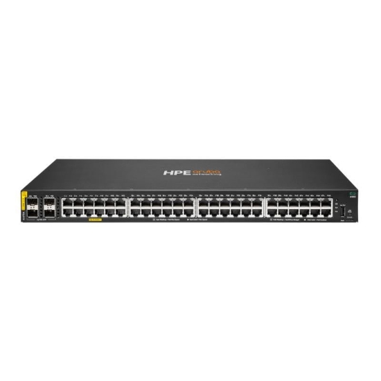 Imagine HPE Aruba Networking CX 6100 48G Class4 PoE 4SFP+ 370W Switch
