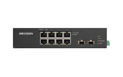Imagine Switch Hikvision DS-3T0510HP-E/HS, 8-Port, PoE