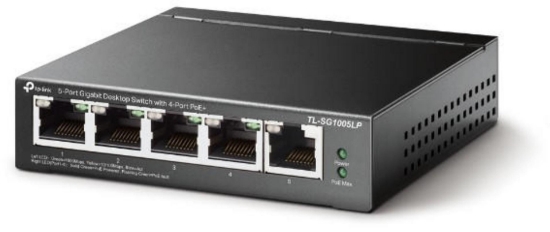 Imagine Switch TP-LINK TL-SG1005LP, 5 port, 10/100/1000 Mbps