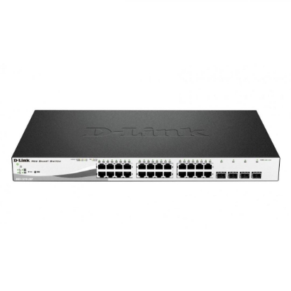 Imagine Switch D-link DGS-1210-28MP, 28 Port, 10/100/1000 Mbps