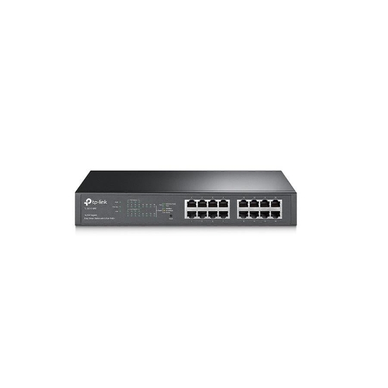 Imagine Switch TP-Link TL-SG1016PE, 16 port, 10/100/1000 Mbps
