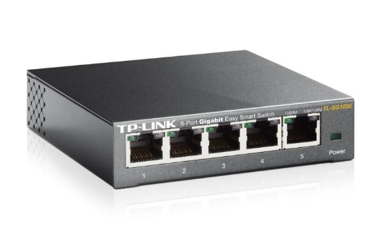Imagine Switch TP-Link TL-SG105E, 5 port, 10/100/1000 Mbps