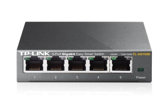 Imagine Switch TP-Link TL-SG105E, 5 port, 10/100/1000 Mbps