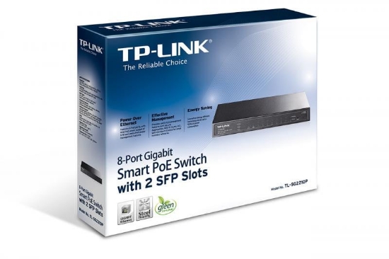 Imagine Switch TP-Link TL-SG2210P, 8 port, 10/100/1000 Mbps