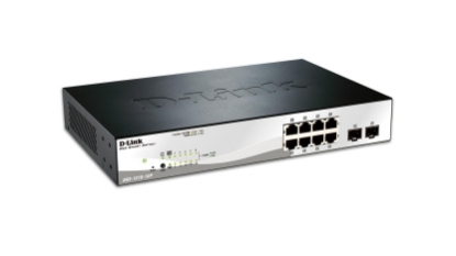 Imagine Switch D-Link DGS-1210-10P, 8 port, 10/100/1000 Mbps
