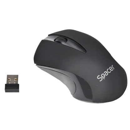Imagine Mouse wireless Spacer SPMO-W12, Negru