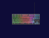 Imagine Kit Trust Wireless GXT 798 2-in-1, tastatura mecanica, interfata USB, material ABS, mouse optic, rezolutie maxima 6400 DPI, 6 butoane, negru
