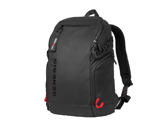 Imagine Rucsac laptop GENESIS PALLAD 420, compatibilitate dimensiuni laptop 15.6", total buzunare 6, capacitate 18 L, material Polyester 600D, negru